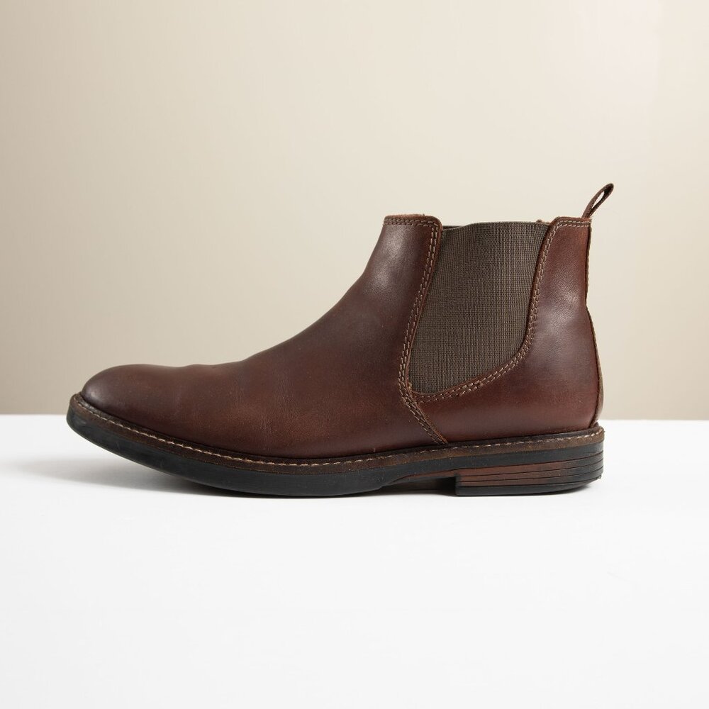 Clarks Men's Ultimate Comfort Collecton Brown Chelsea Boots Size 9M